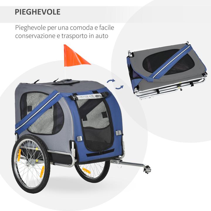 Actual product image PawHut Bicycle trailer for dogs