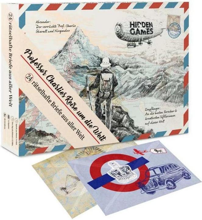 Actual product image Hidden Games Professor Charlie's Journey Around the World (German)
