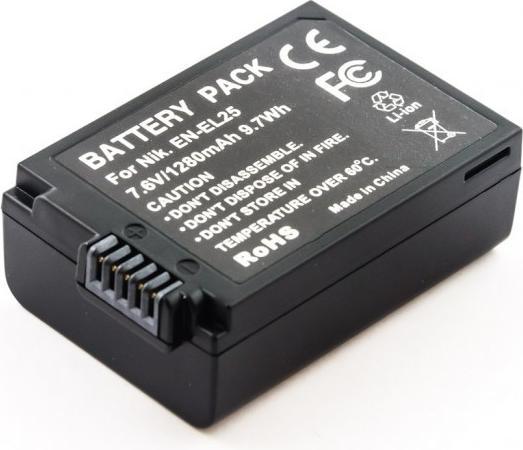 Actual product image AGI Battery compatible with Nikon VFB12502 (Rechargeable battery)