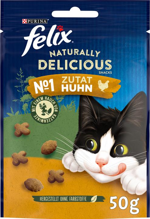 Produktbild Felix Snack Naturally Delicious 50g (Adult, 1 Stk., 50 g)