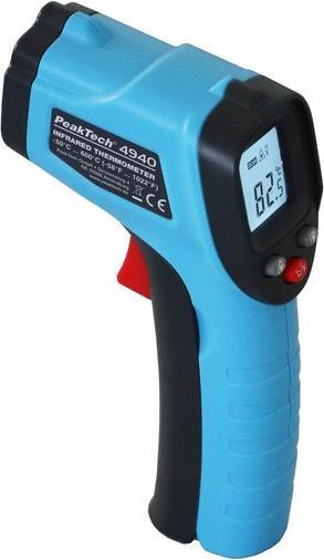 Immagine prodotto Peaktech 4940 - Termometro a infrarossi da -50 a+600°C