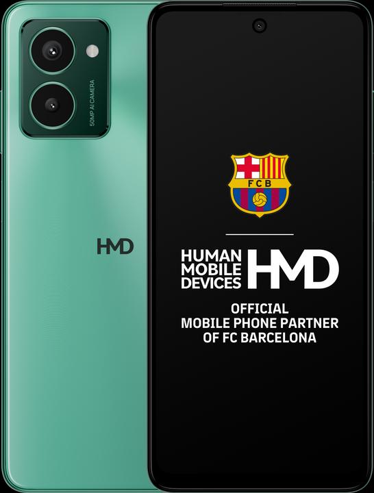 HMD Pulse Pro (128 GB, Ghiacciaio Verde, 6.56", Doppia SIM Ibrida, 50 Mpx, 4G)