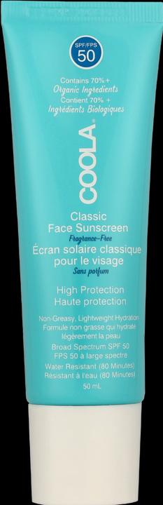Actual product image Coola Suncare Classic Lotion Fragrance Free (Sun cream face, SPF 50, 50 ml, 50 g)