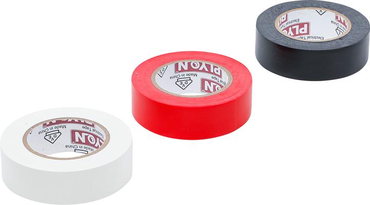 Immagine prodotto BGS Assortimento nastro isolante VDE 3 pz. (19 mm)