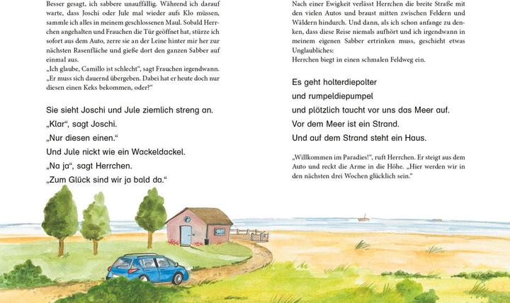 Produktbild Erst ich ein Stück, dann du - Camillo – ein Hund macht Feri (Deutsch, Patricia Schröder, 2023)