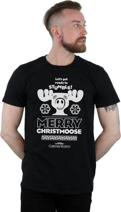 Actual product image National Lampoon´s Vacation Mens Merry Christmoose T-Shirt (S)