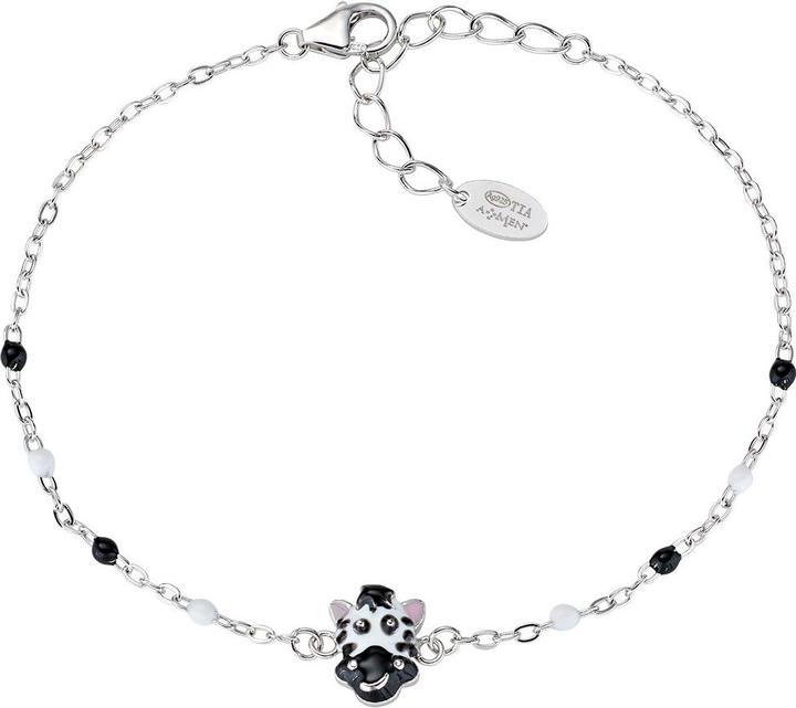 Produktbild Amen Junior Zebra Armband (16 cm, Emaille, Silber 925)