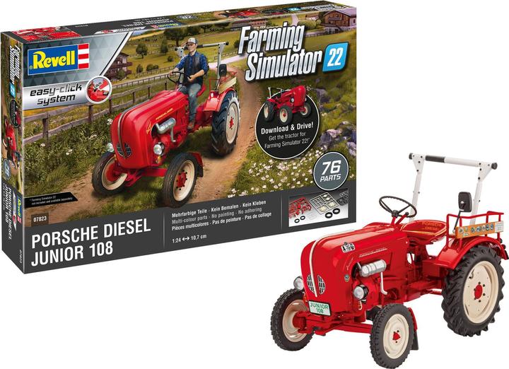Immagine prodotto Revell Porsche Junior 108 - Edizione Farming Simulator 1:24