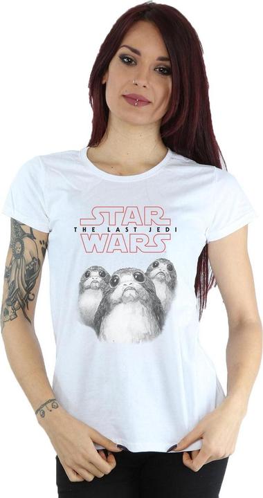Immagine prodotto Star Wars The Last Jedi Porgs Maglietta Donna (L)
