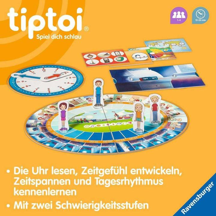 Image du produit tiptoi Nous apprenons l'heure (Allemand)