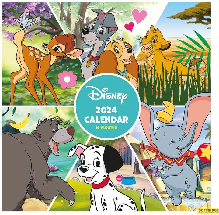 Image du produit Pyramid Disney calendrier 2024 Disney Classics (30 x 30 cm, Anglais)