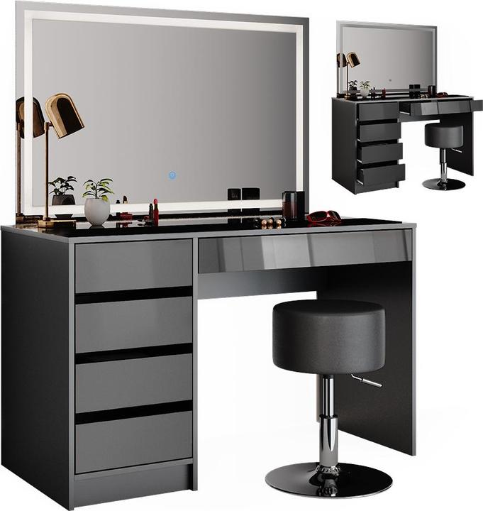 Immagine prodotto Vicco Sherry con sgabello e illuminazione (120 x 55 x 75 cm)
