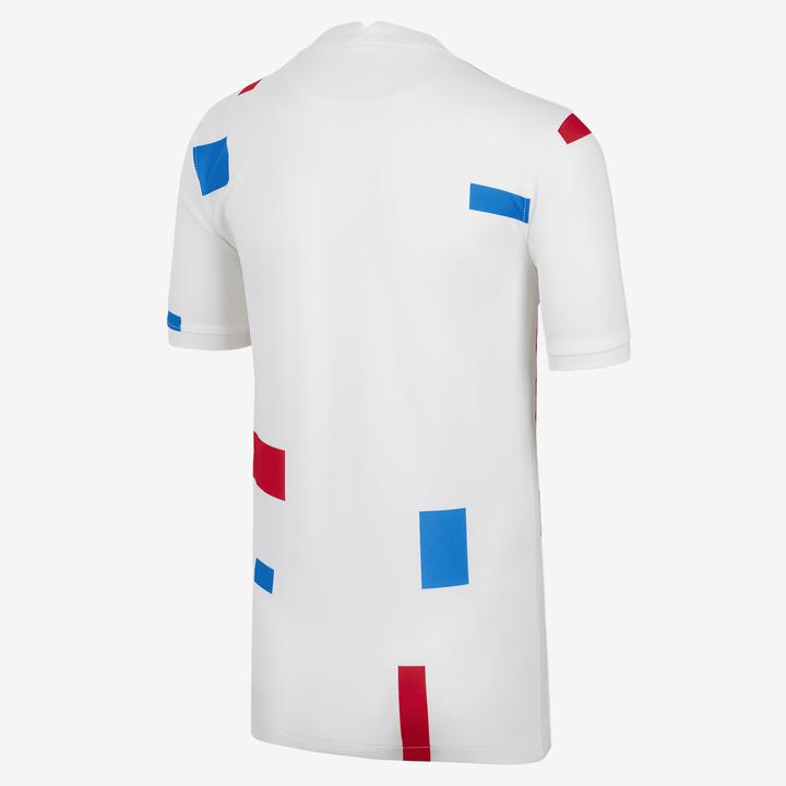 Actual product image Nike Nederland 2022 Stadium Uit Voetbalshirt voor kids - Wit - Maat M (M)