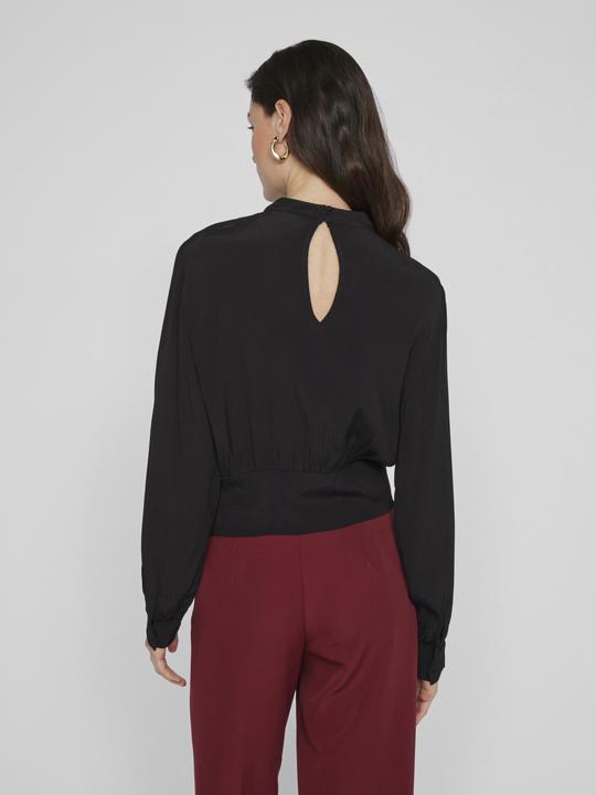 Actual product image Vila High Neck Top with Long Sleeves (38)