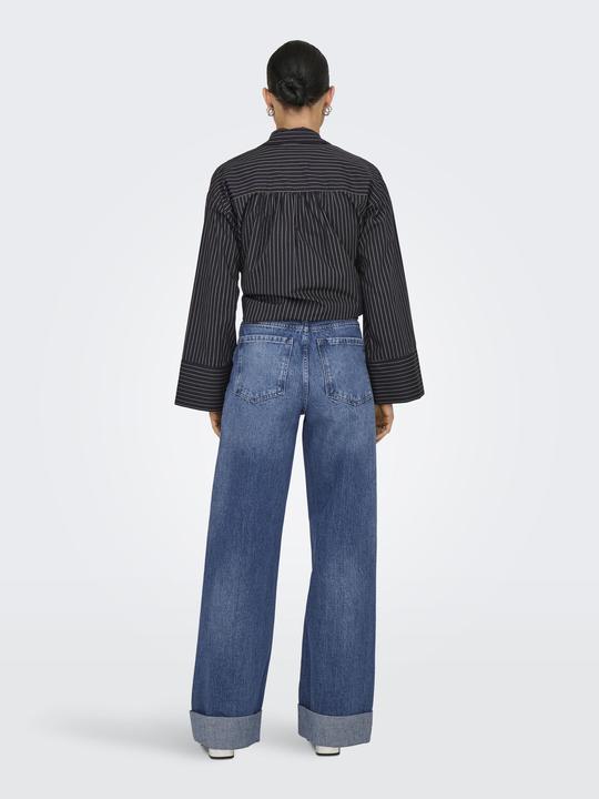 Produktbild Only ONLBROOME Hohe Taille Weiter Beinschnitt Jeans Jeans mit weitem Bein (W32/L34)