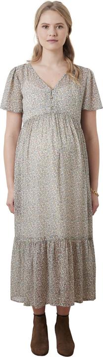 Vertbaudet Maxikleid mit Volants für Schwangerschaft & Stillzeit