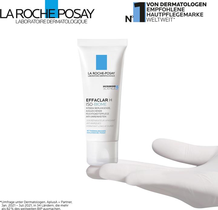 Actual product image La Roche Posay Effaclar H Isobiome (40 ml, 24h cream)