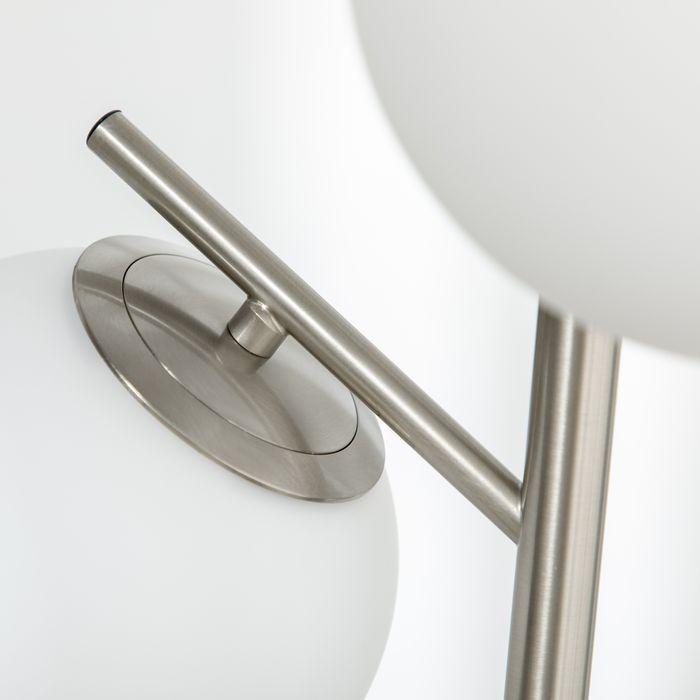 Image du produit Swisshandel24 Lampadaire, lampadaire, lampadaire 40 W avec douille E27, lampadaire avec 3 abat-jour en verre (E27)