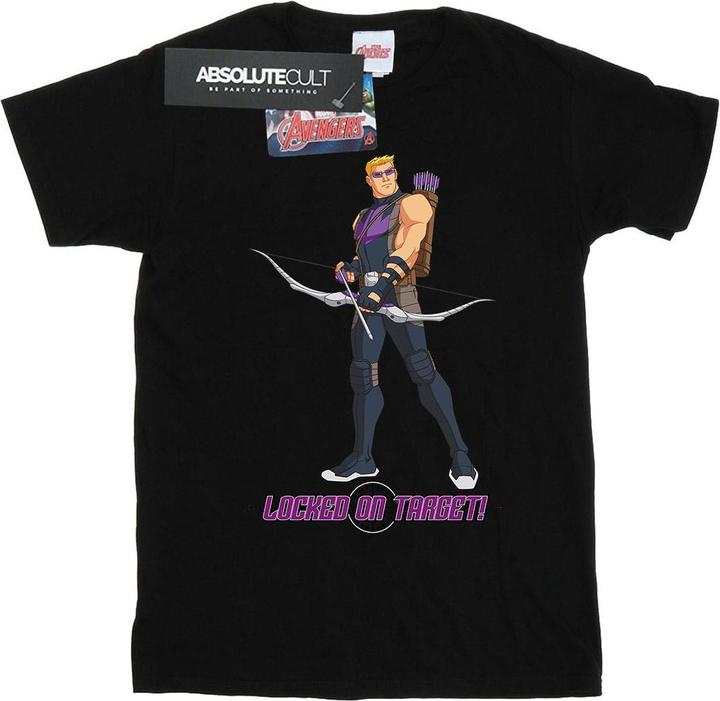 Immagine prodotto Hawkeye Locked On Target Maglietta Ragazze (140, 146)