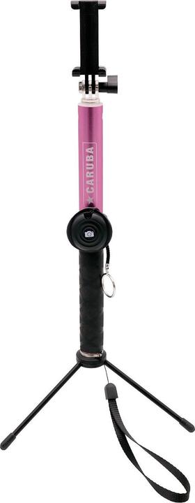 Actual product image Caruba Selfie Stick Large Bluetooth Pink