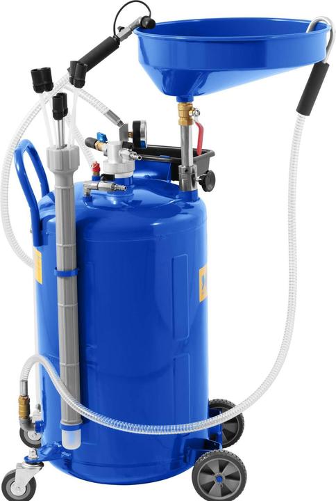 Actual product image MSW Ölablassgerät 70 L Ölauffanggerät Ölauffangwagen Ölauffangbehälter Rollen
