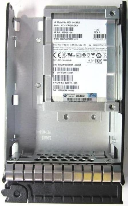 Produktbild HPE SSD 100GB 3.5 inch SATA (100 GB, 3.5")