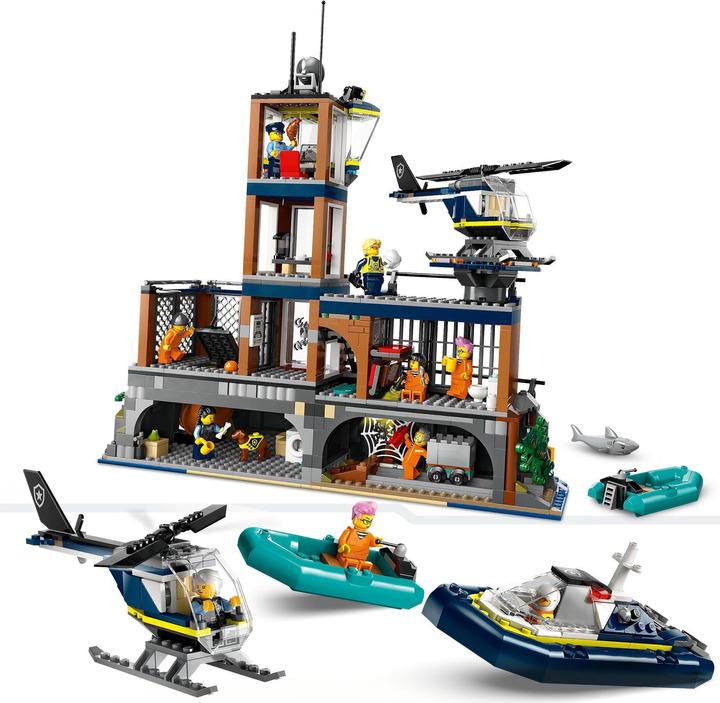Actual product image LEGO 60419 Police Station on Prison Island (60419, LEGO City)