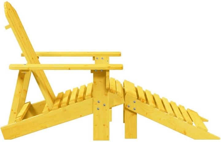 Produktbild VidaXL Adirondack-Stuhl mit Fussstütze