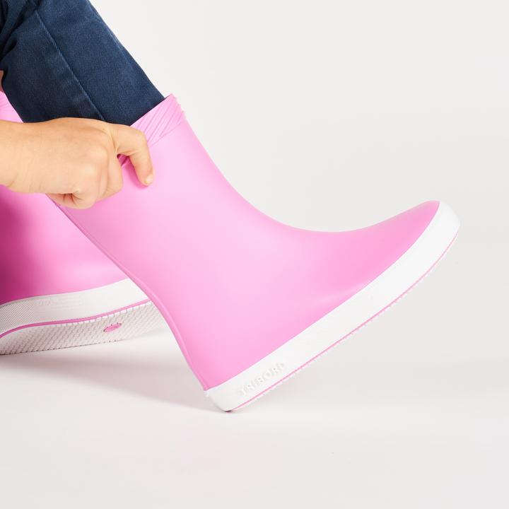 Actual product image Tribord Rubber boots rain boots children sailing 100 pink (35)