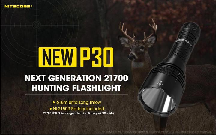 Produktbild Nitecore P30 (15.55 cm, 1000 lm)