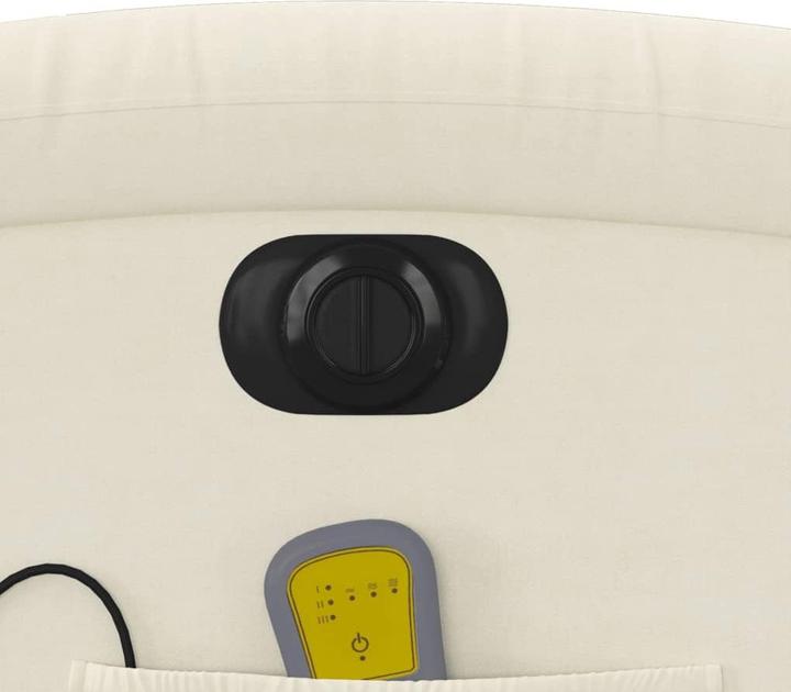 Actual product image VidaXL Massage chair electric velvet