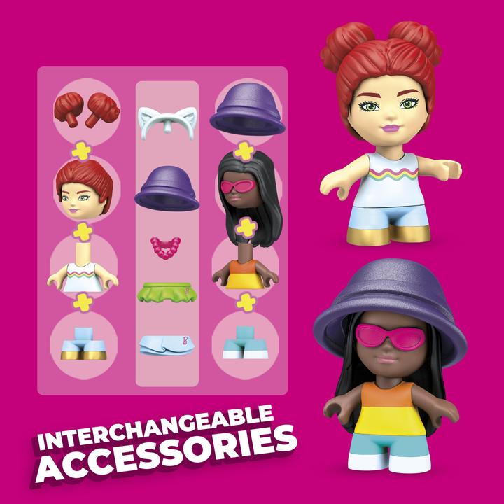 Produktbild Mega Bloks Mega Construx - Barbie-Spielset-Bundle