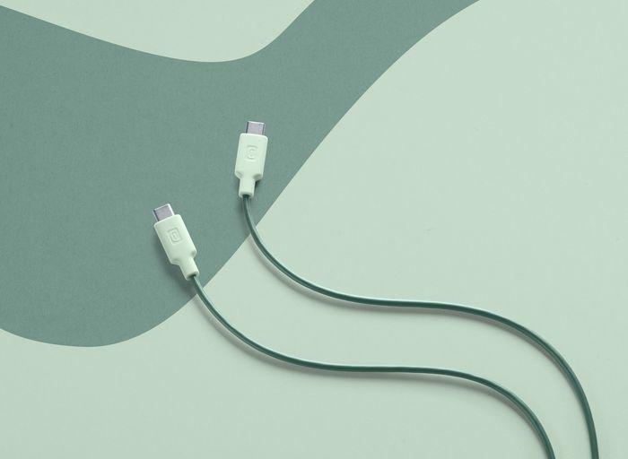 Actual product image Cellularline Stylecolor Cable 100cm - USB-C to USB-C (1 m, USB 3.2 Gen 1)