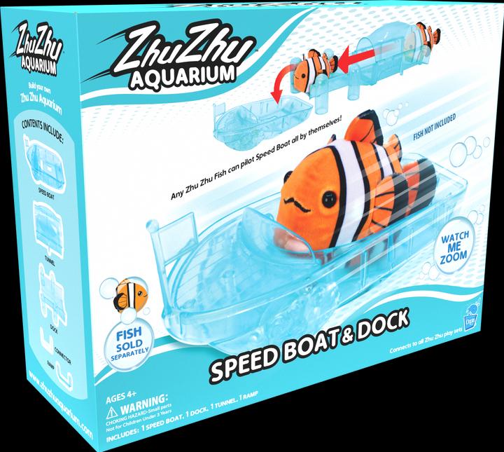 Productafbeelding Zhu Zhu Pets Zhu Zhu Aquarium Speedbåd & Dok