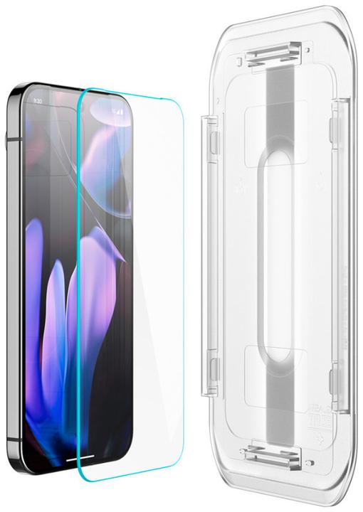 Produktbild Spigen EZ Fit Gehärtetes Glas Clear Displayschutzfolie Google Pixel 9/9 Pro 2-Pack (2 Stück, Google Pixel 9 Pro, Google Pixel 9)
