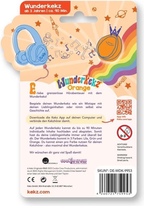 Actual product image Kekz WunderKekz Orange (German)