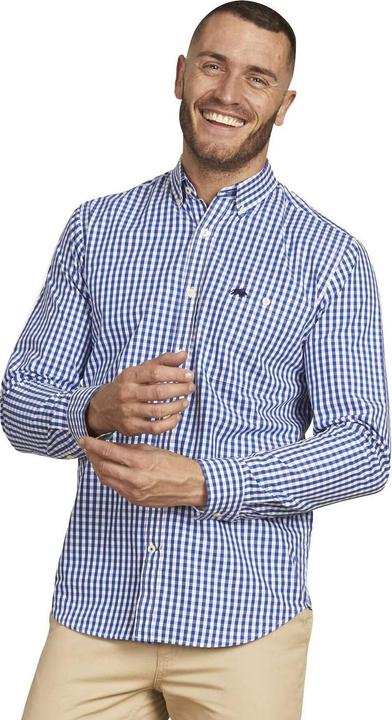 Immagine prodotto Raging Bull Camicia Classico Percalle, a Quadretti Manica Lunga Uomo (L)