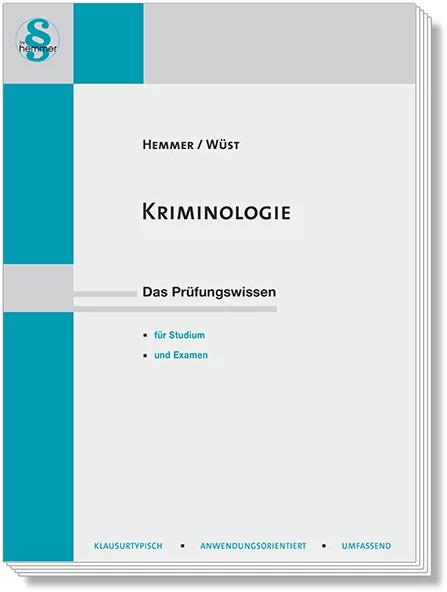 Image du produit Kriminologie (Allemand, Achim Wüst, Karl Edmund Hemmer, 2022)