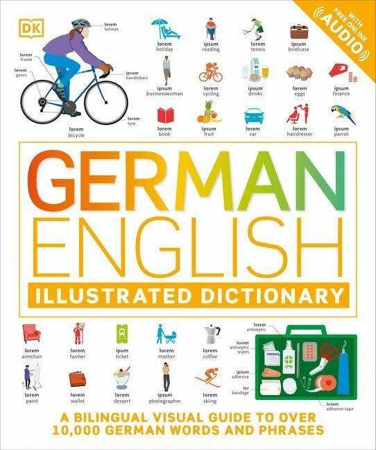 Immagine prodotto German - English Illustrated Dictionary (Inglese, Collettività, 2023)