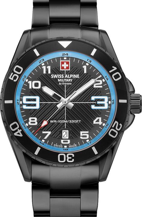 Swiss Alpine Military 7029.1171 Raptor Herrenuhr 42mm 10ATM (Sportuhr, 42 mm)