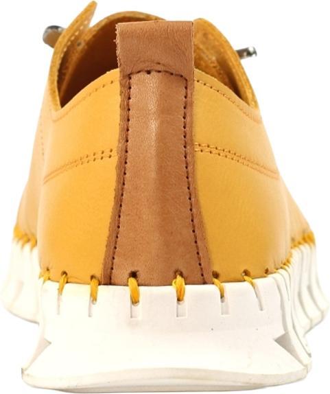 Actual product image Lunar Womens/Ladies St Austell Leather Plimsolls (37)