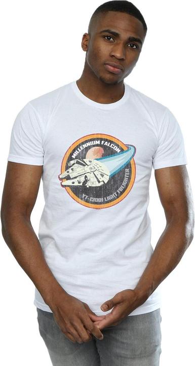 Produktbild Star Wars Millennium Falcon Badge TShirt (S)