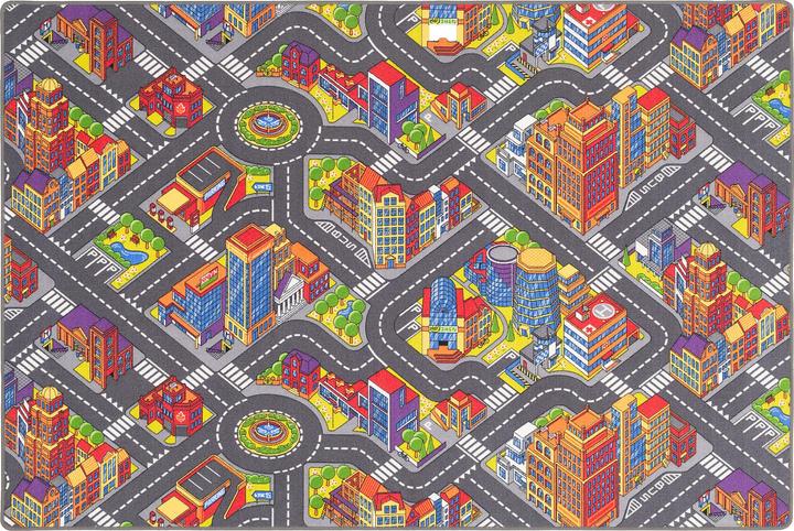 Immagine prodotto Snapstyle I bambini giocano tappeto Street Rug 3D Big City (100 x 100 cm)