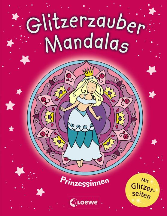 Actual product image Glitzerzauber-Mandalas Prinzessinnen (German, Kristin Labuch, 2019)