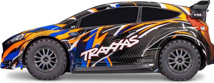 Produktbild Traxxas Ford Fiesta St Orange 1/10 Rally Vxl Rtr Brushless Ohne Akku Und Ladegerät (RTR Ready-to-Run)