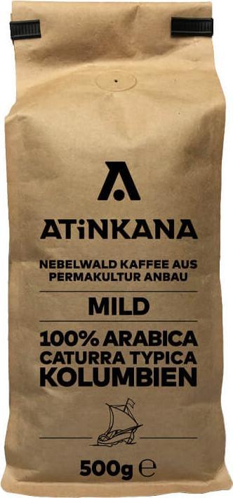 Produktbild Atinkana Kaffee Mild (500 g, Mittlere Röstung)