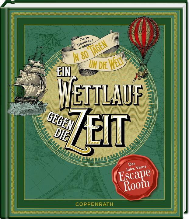 Immagine prodotto Ein Wettlauf gegen die Zeit. Der Jules-Verne-Escape-Room (Tedesco, Stefanie Bartsch, Marco Hasenkopf, 2023)