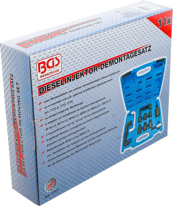 Actual product image BGS Diesel Injector Removal Kit 10 pcs.
