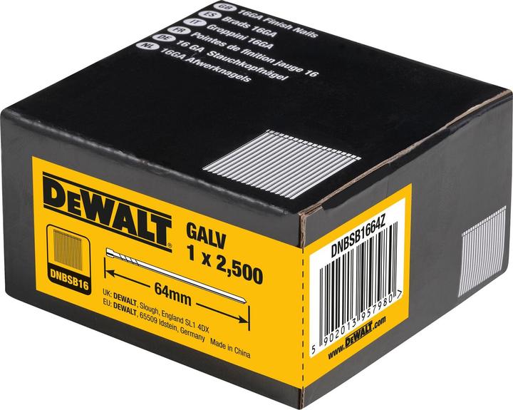 Image du produit DeWalt Clou à tête refoulé