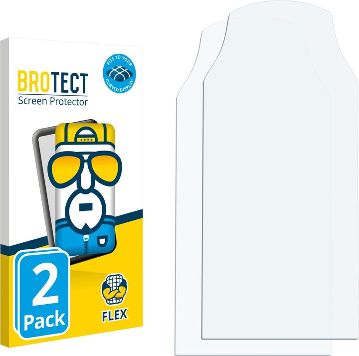 Produktbild BROTECT Fullscreen Schutzfolie Displayschutz Folie Klar Transparent